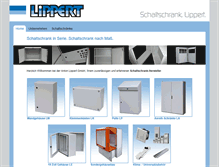 Tablet Screenshot of lippert-box.de